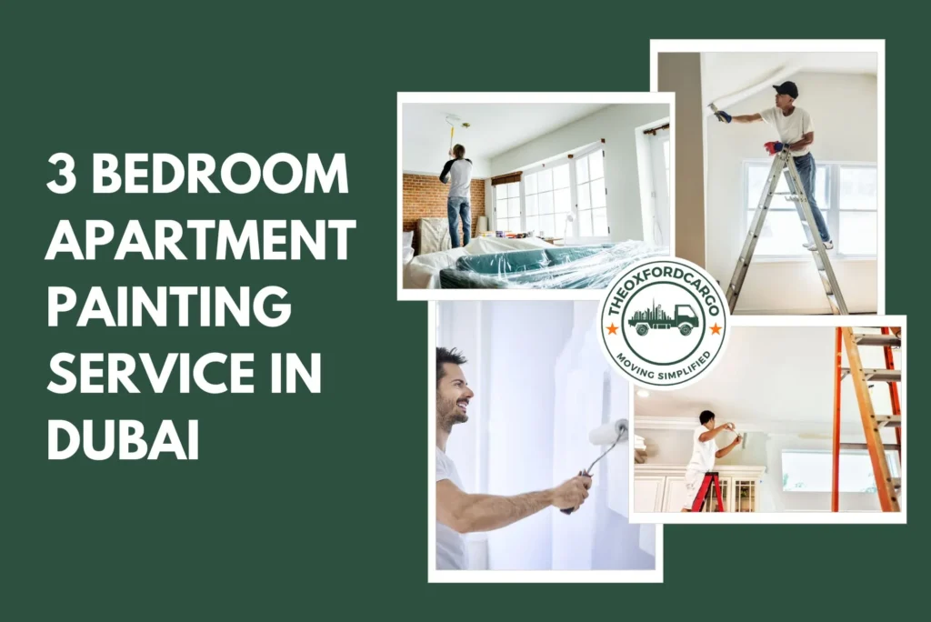 3 Bedroom Apartment Painting Service in Dubai