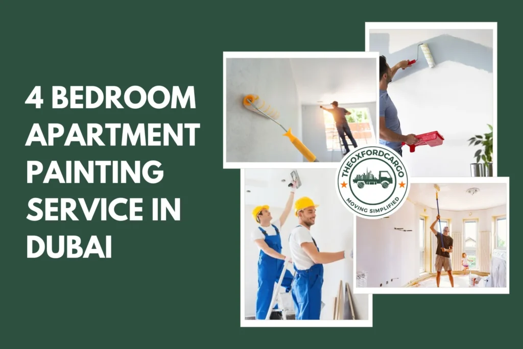 4 Bedroom Apartment Painting Service in Dubai