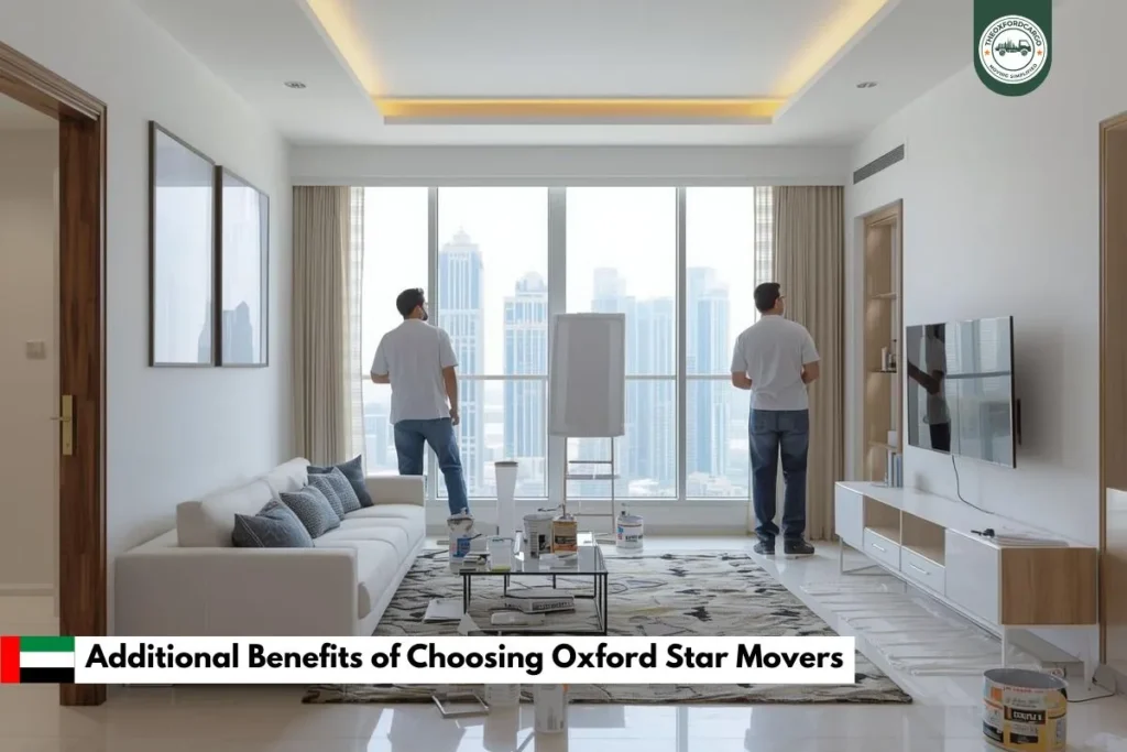 Additional Benefits of Choosing Oxford Star Movers