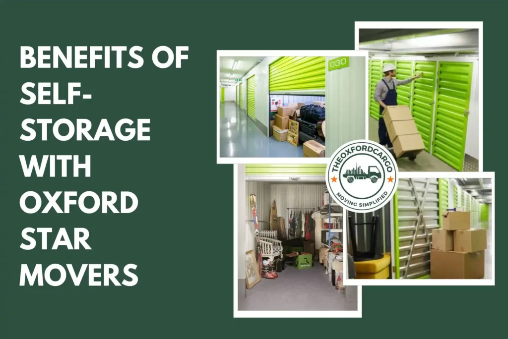 Benefits of Self-Storage with Oxford Star Movers