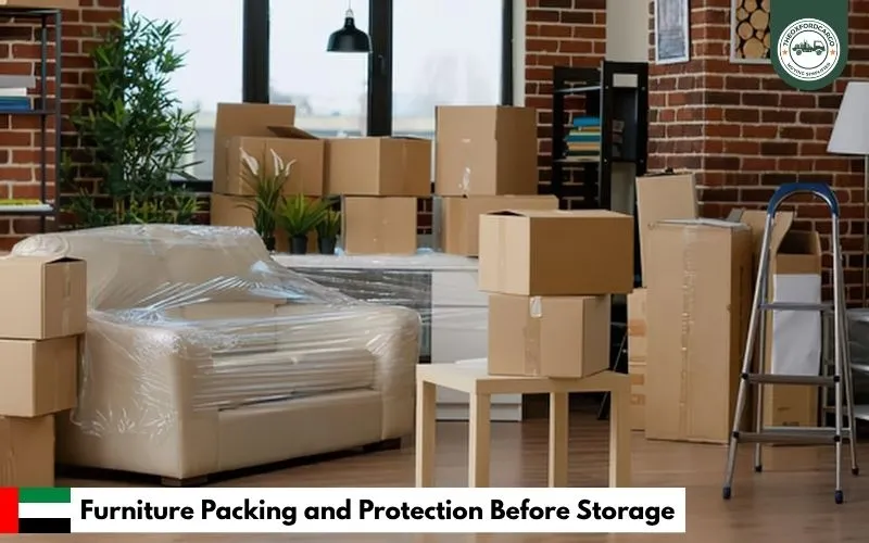 Furniture Packing and Protection Before Storage