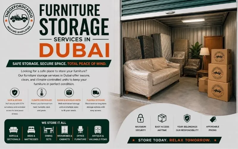 Furniture Storage Services in Dubai
