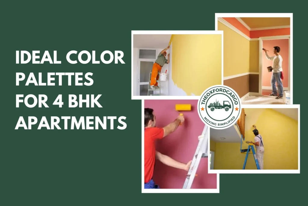 Ideal Color Palettes for 4 BHK Apartments