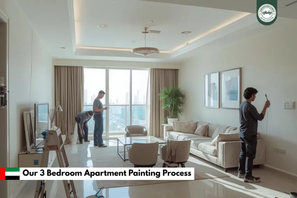 Our 3 Bedroom Apartment Painting Process
