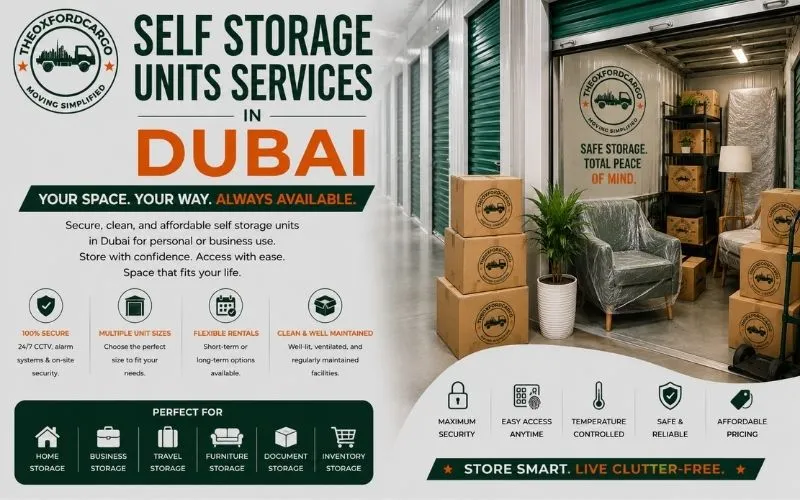 Self Storage Units Services in Dubai