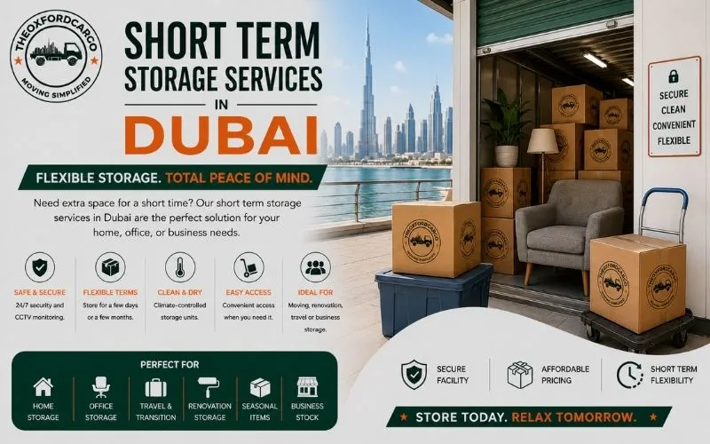 Short Term Storage Services in Dubai