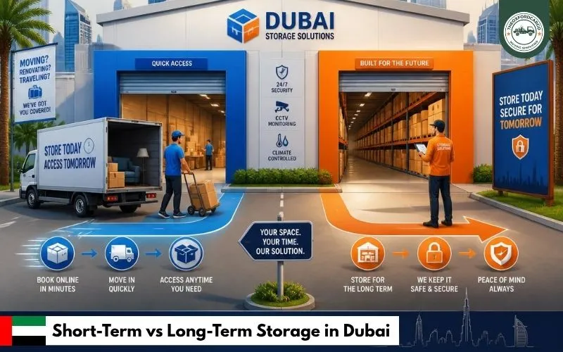 Short-Term vs Long-Term Storage in Dubai