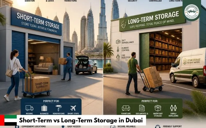 Short-Term vs Long-Term Storage in Dubai