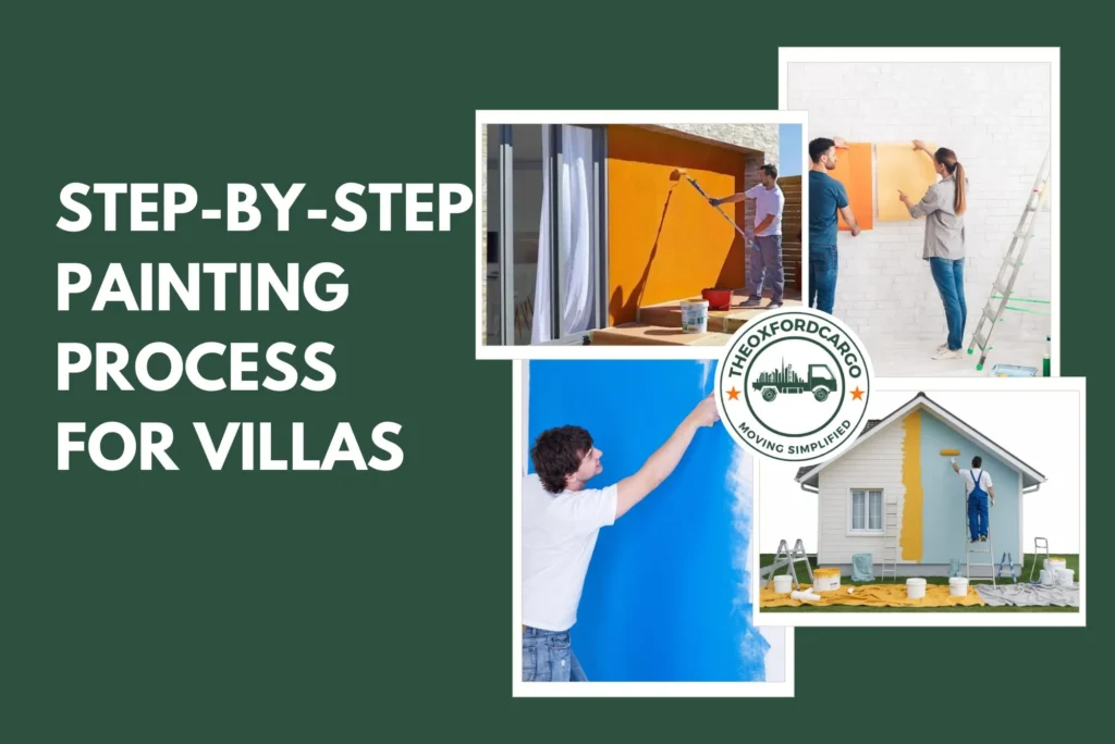 Step-by-Step Painting Process for Villas