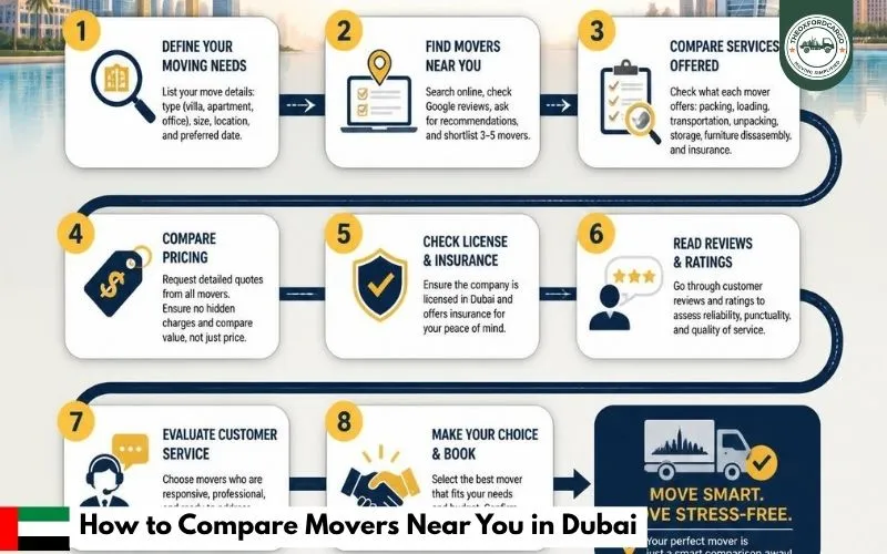 How to Compare Movers Near You in Dubai