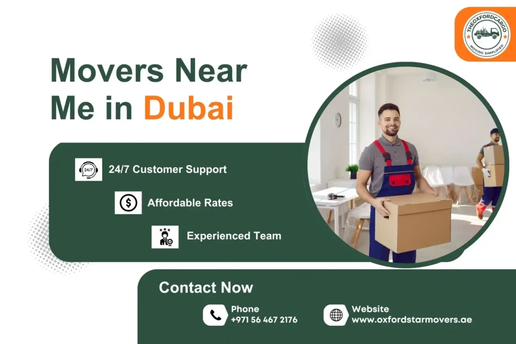 Movers Near Me in Dubai