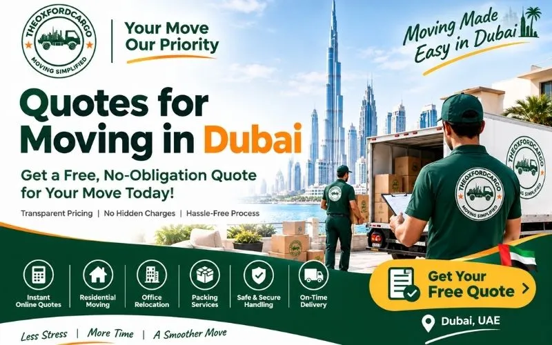 Quotes for Moving in Dubai