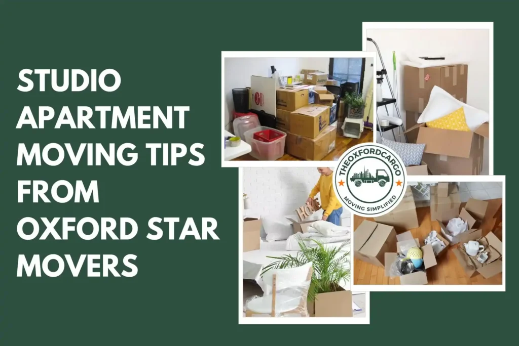 Studio Apartment Moving Tips from Oxford Star Movers