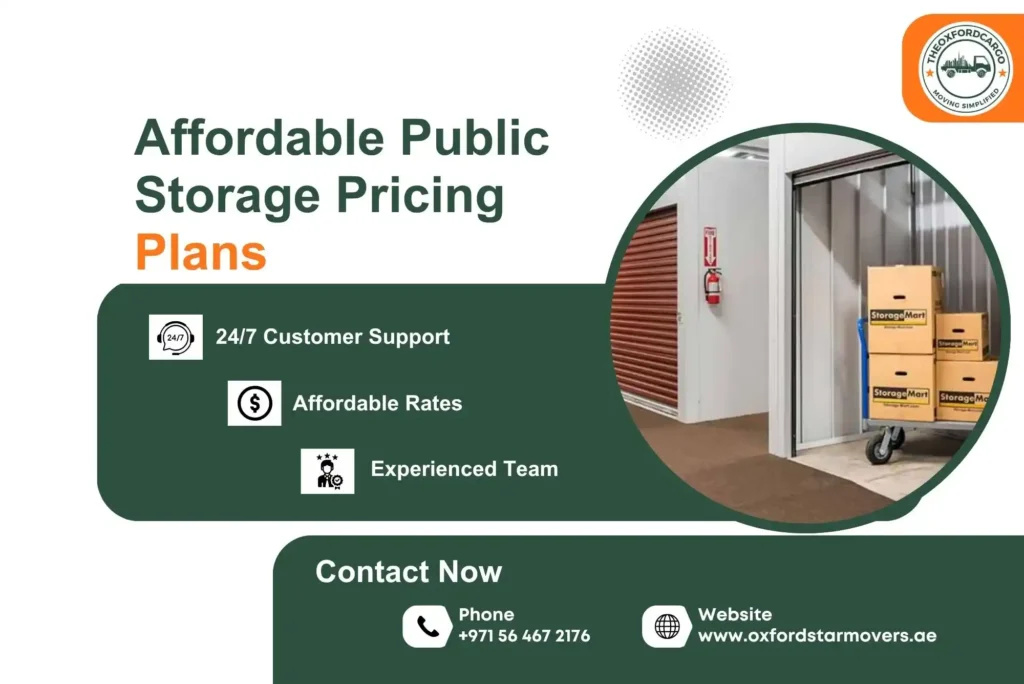 Affordable Public Storage Pricing Plans