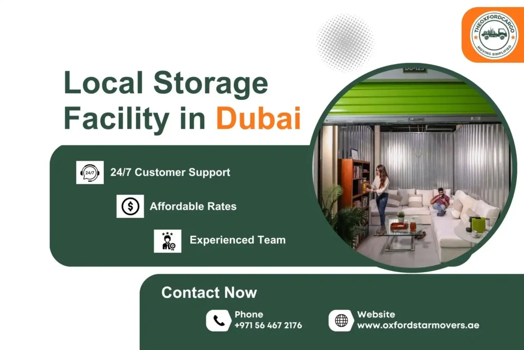 Local Storage Facility in Dubai
