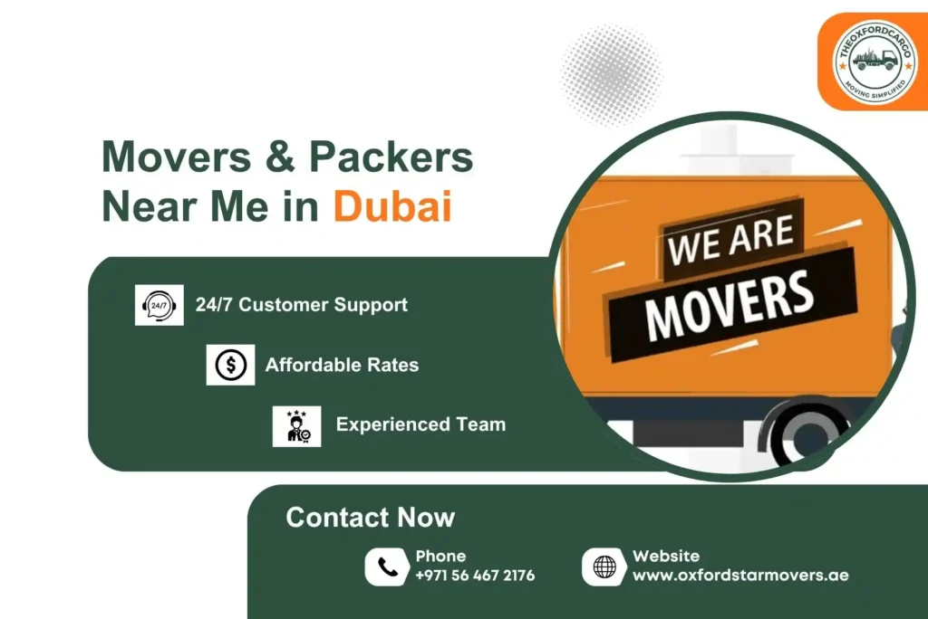 Movers & Packers Near Me in Dubai