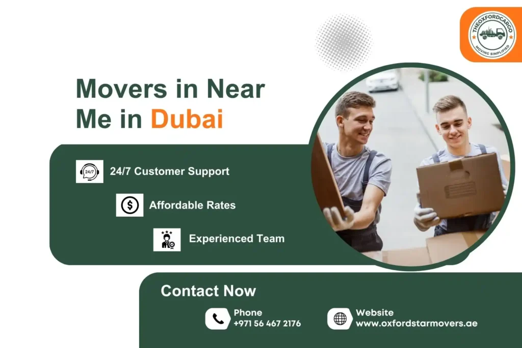 Movers in Near Me in Dubai
