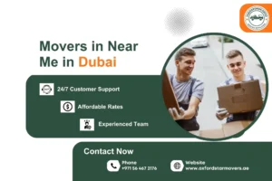 Movers in Near Me in Dubai