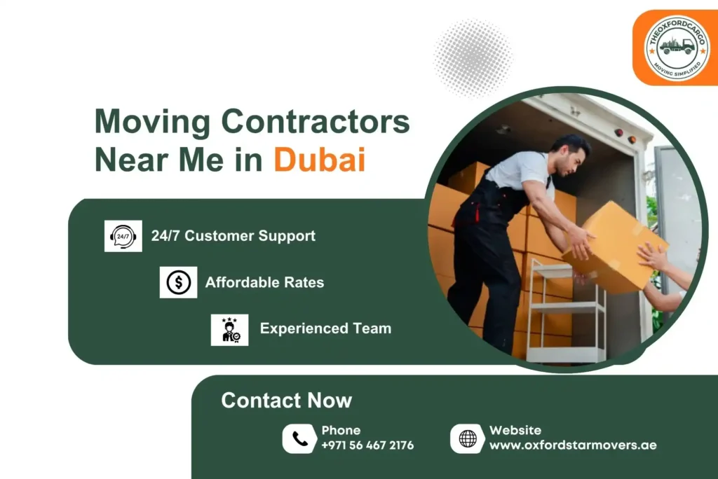 Moving Contractors Near Me in Dubai