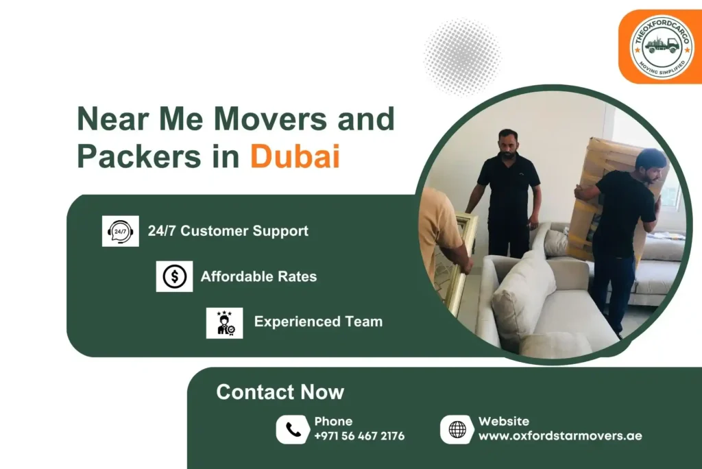 Near Me Movers and Packers in Dubai