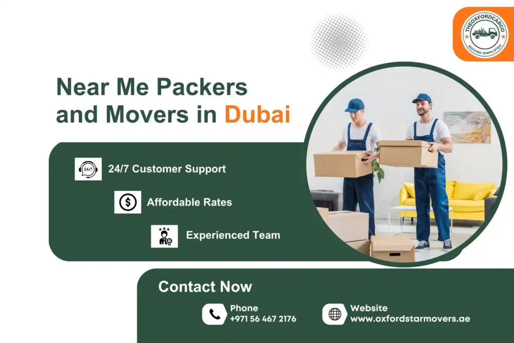 Near Me Packers and Movers in Dubai