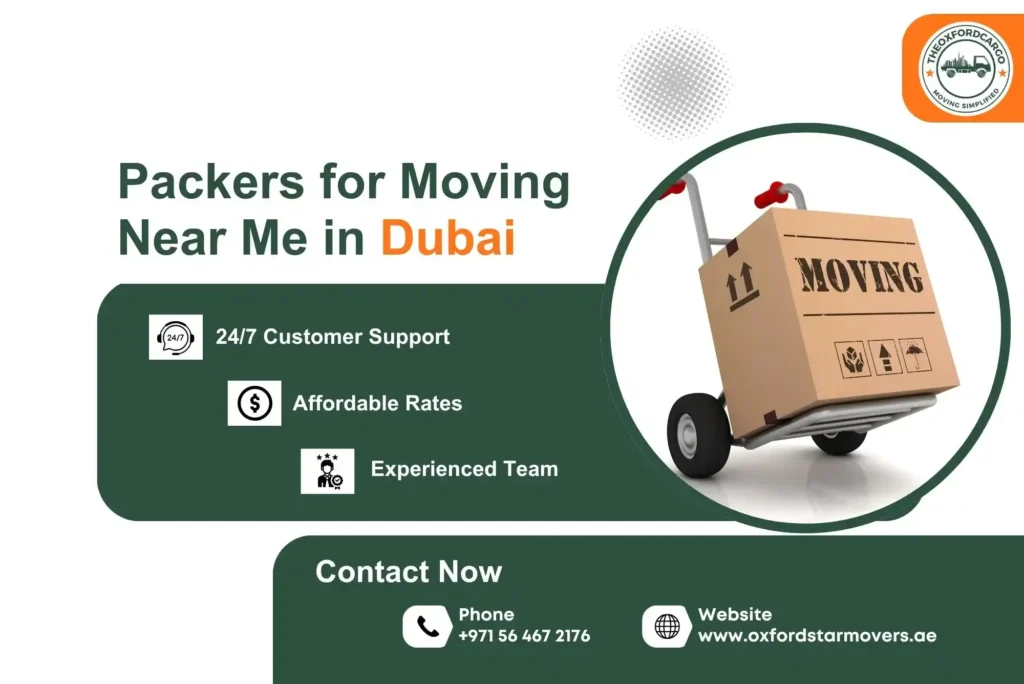 Packers for Moving Near Me in Dubai
