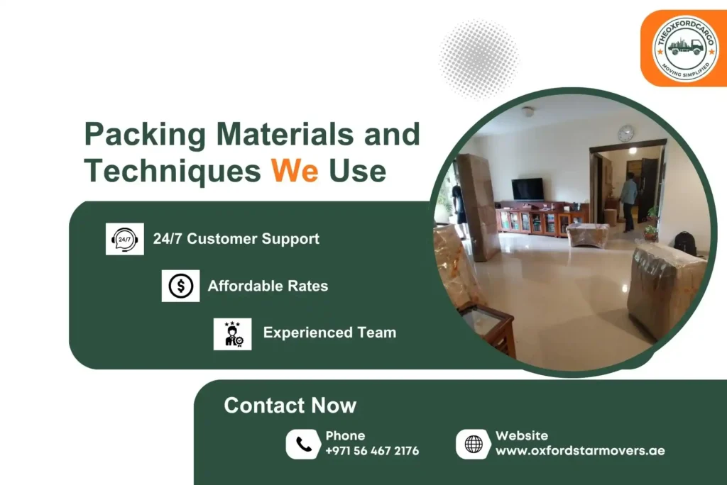 Packing Materials and Techniques We Use