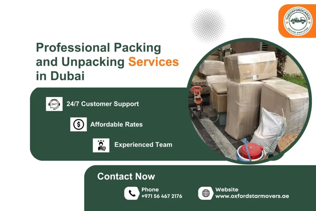 Professional Packing and Unpacking Services in Dubai