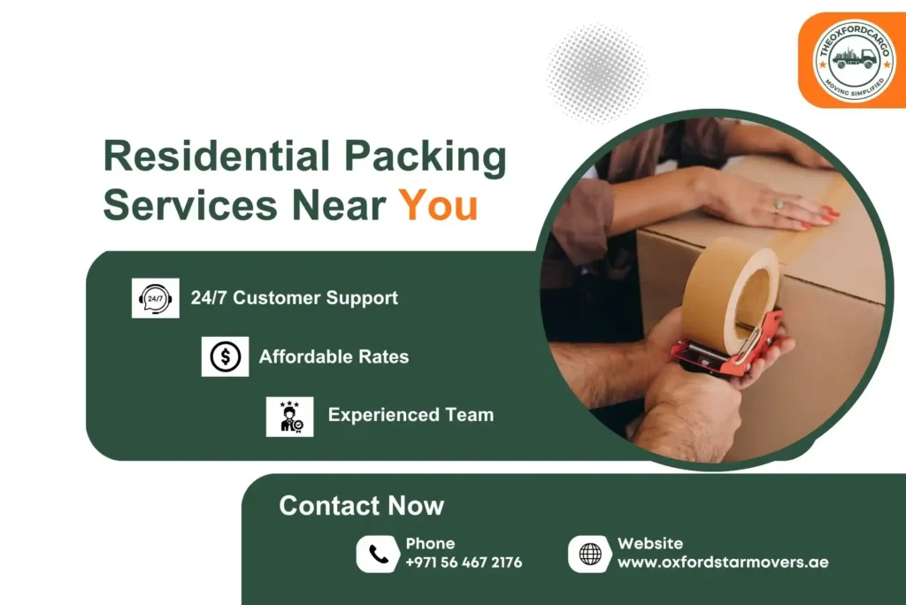 Residential Packing Services Near You