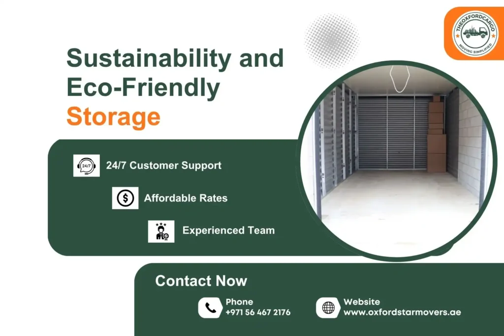 Sustainability and Eco-Friendly Storage
