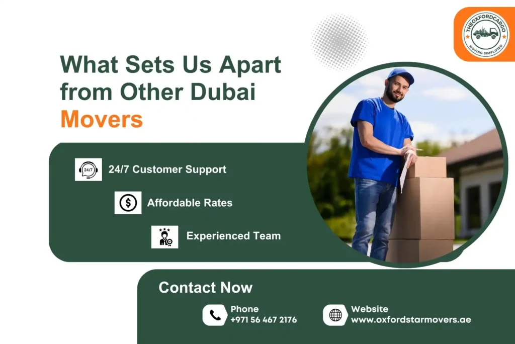 What Sets Us Apart from Other Dubai Movers