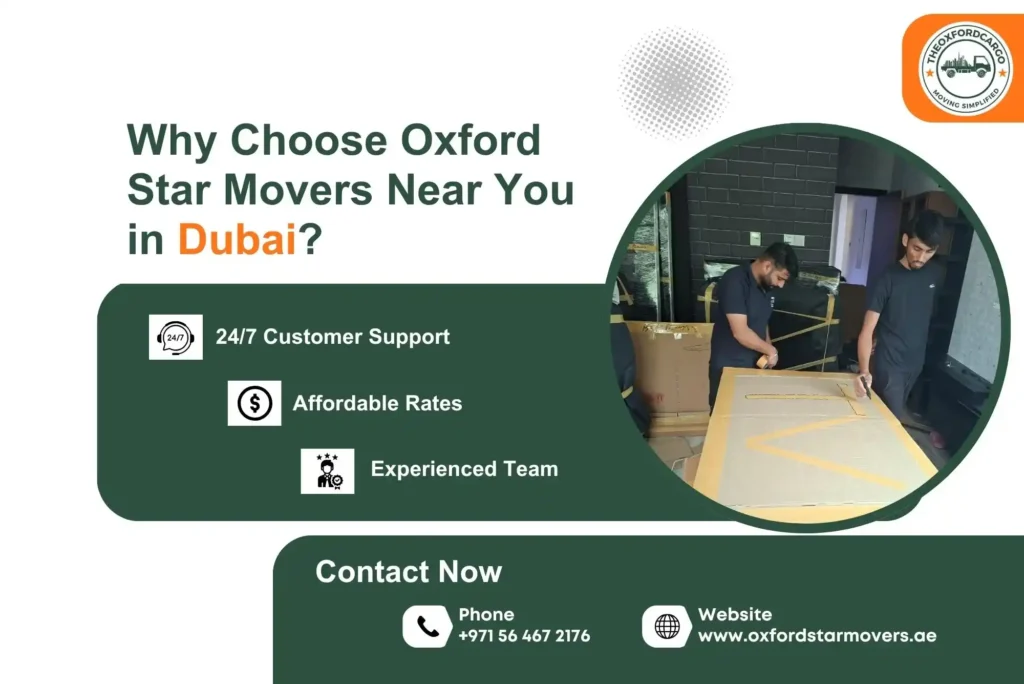Why Choose Oxford Star Movers Near You in Dubai?