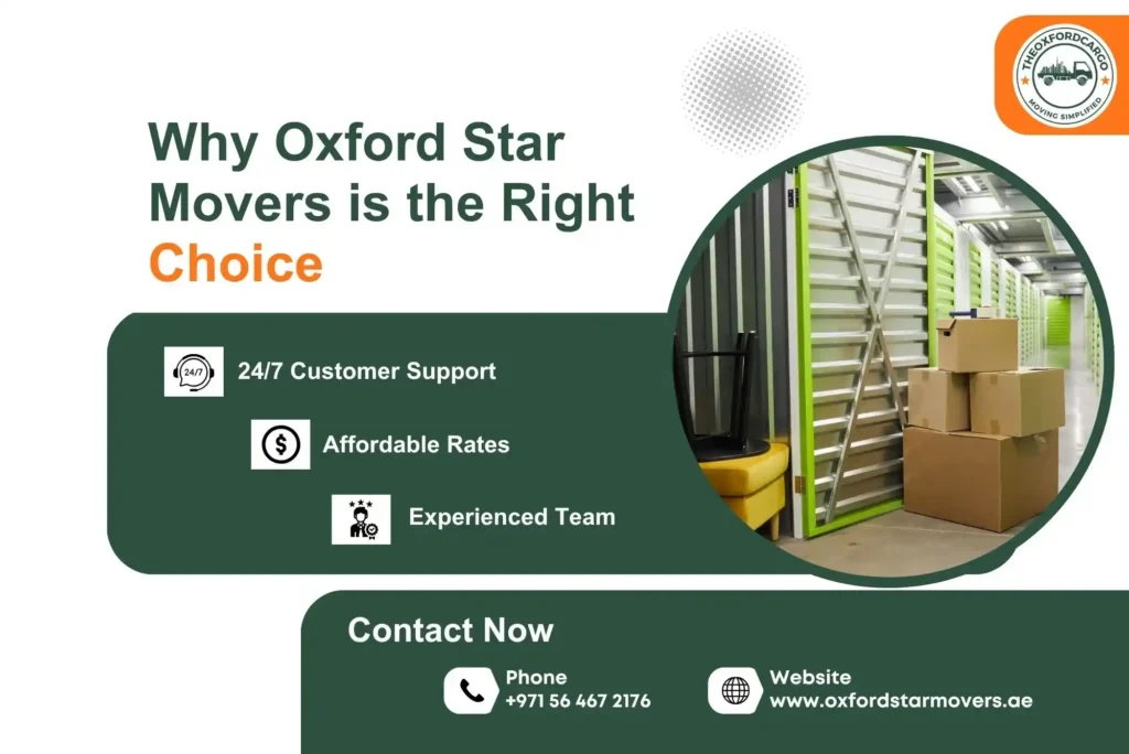 Why Oxford Star Movers is the Right Choice