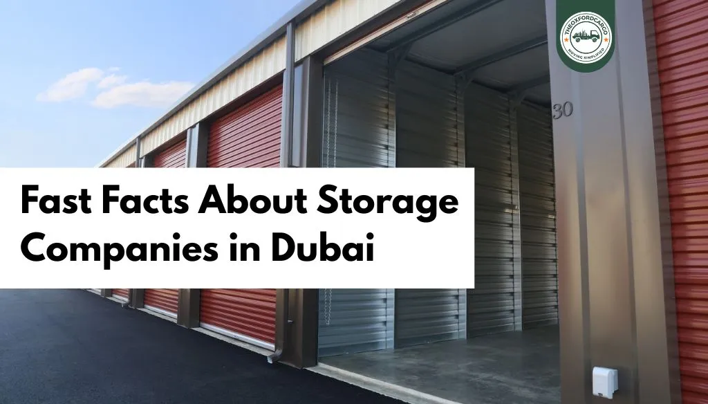 Fast Facts About Storage Companies in Dubai
