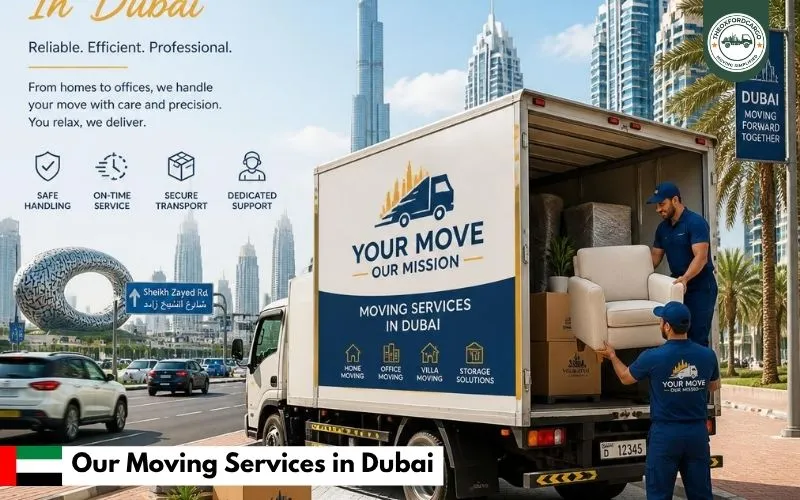 Our Moving Services in Dubai
