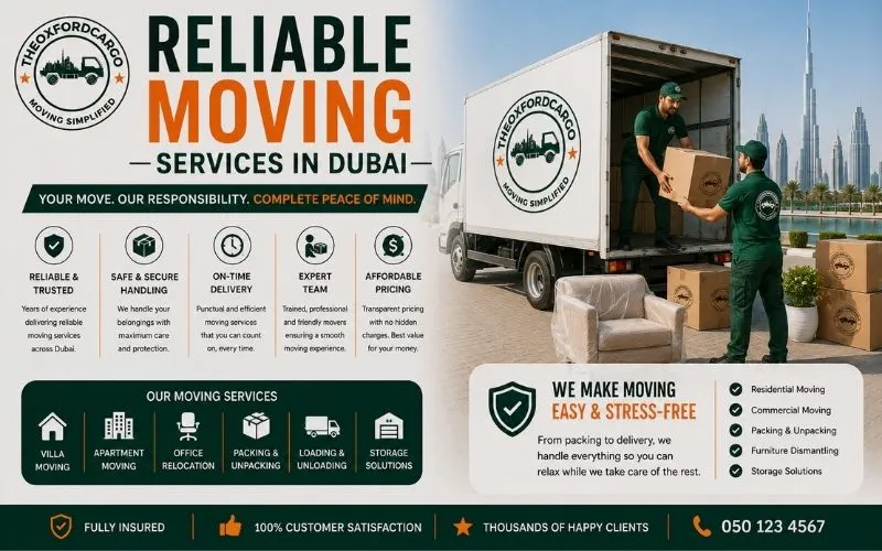 Reliable Moving Services in Dubai