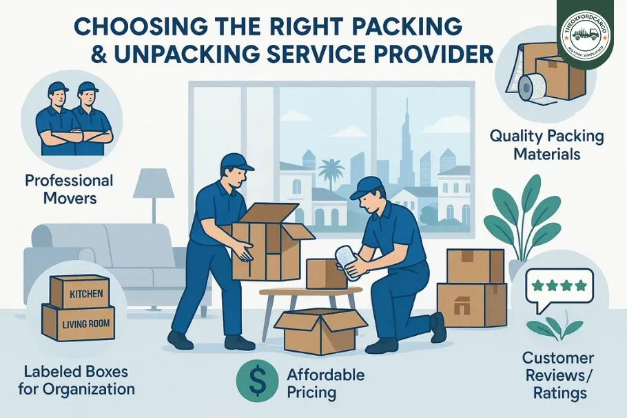 Choosing the Right Packing & Unpacking Service Provider