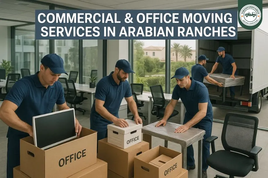 Commercial & Office Moving Services in Arabian Ranches – Oxford Star Movers