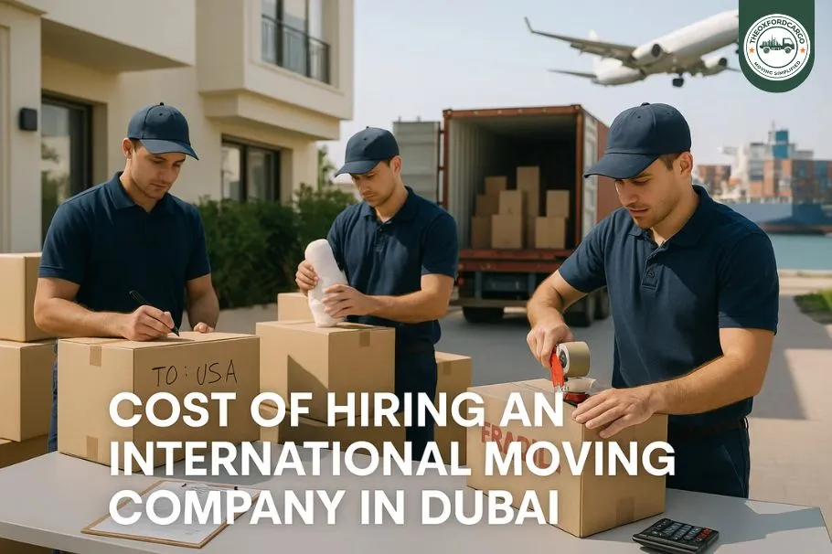 Cost of Hiring an International Moving Company in Dubai