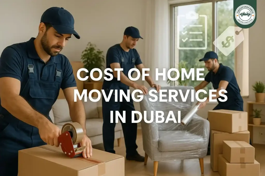 Cost of Home Moving Services in Dubai