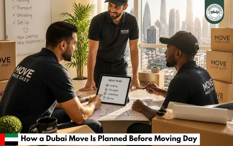 How a Dubai Move Is Planned Before Moving Day