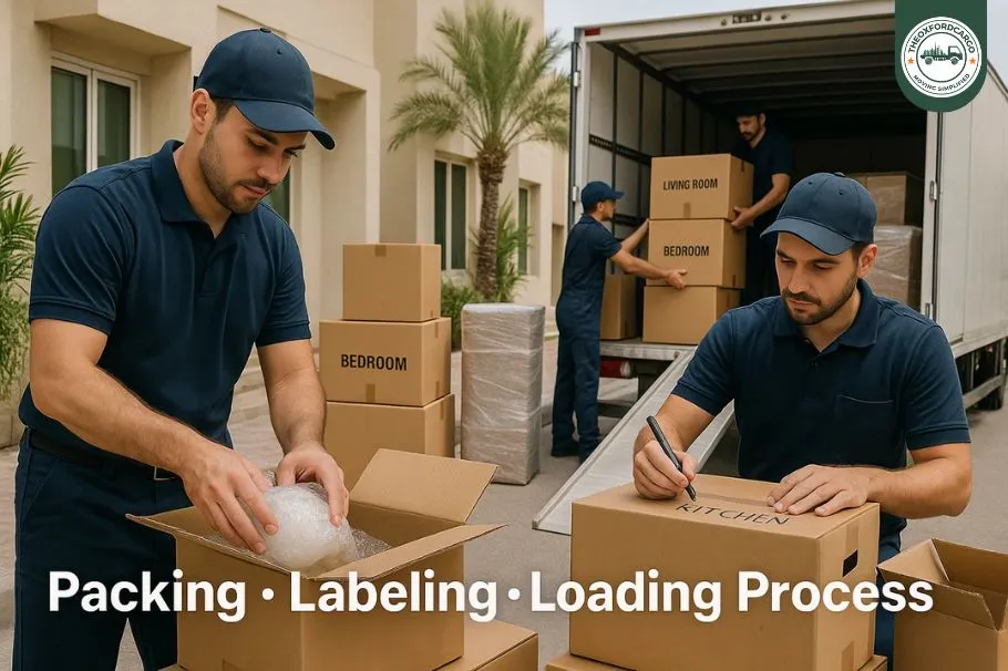 Packing, Labeling, and Loading Process