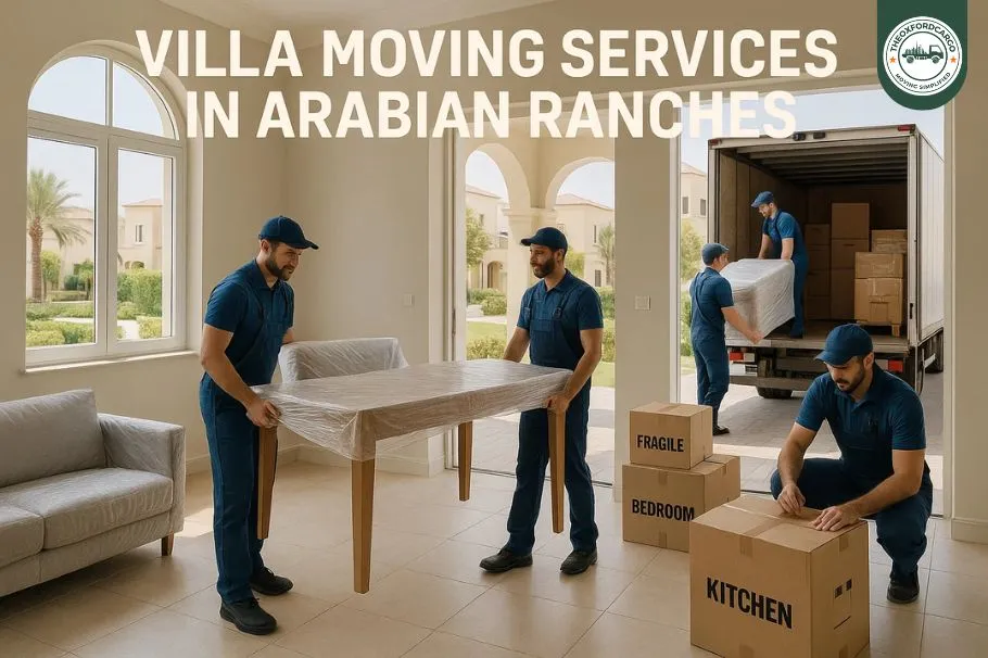Villa Moving Services in Arabian Ranches: Smooth and Stress-Free Relocation in Dubai