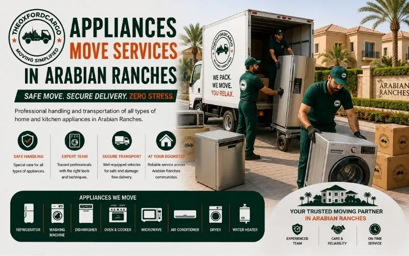 Appliances Move Services in Arabian Ranches
