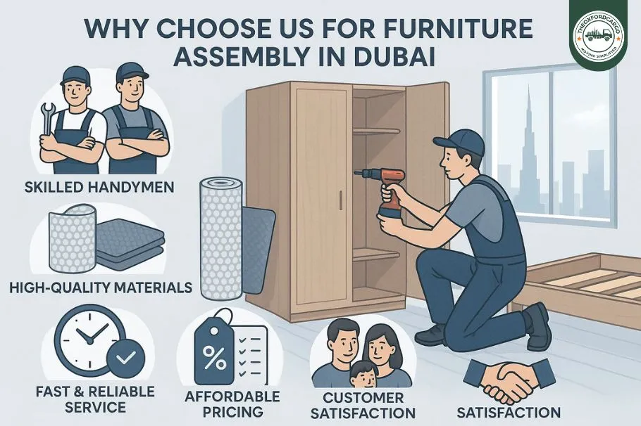 Why Choose Us for Furniture Assembly in Dubai