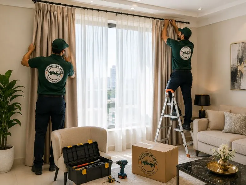 Curtains Fixing