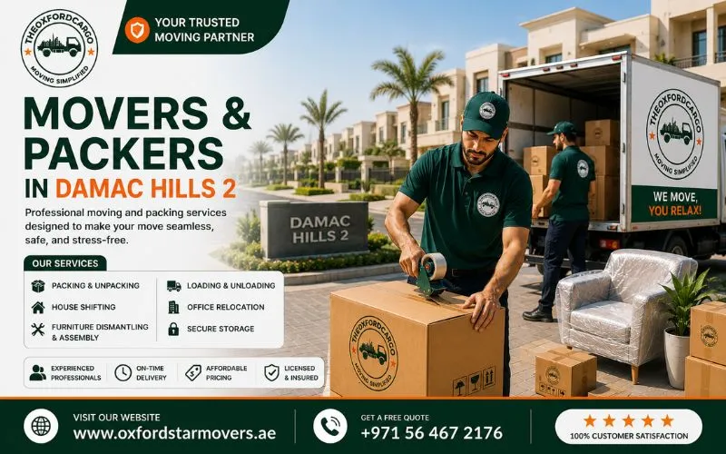 Movers and Packers in Damac Hills 2