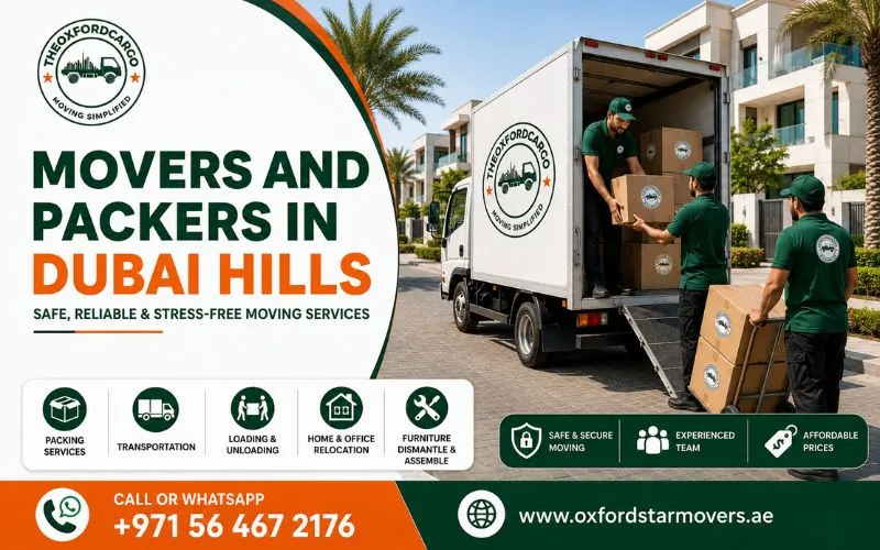 Movers and Packers in Dubai Hills