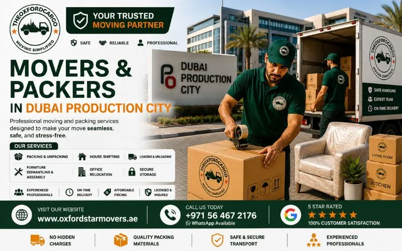 Movers and Packers in Dubai Production City