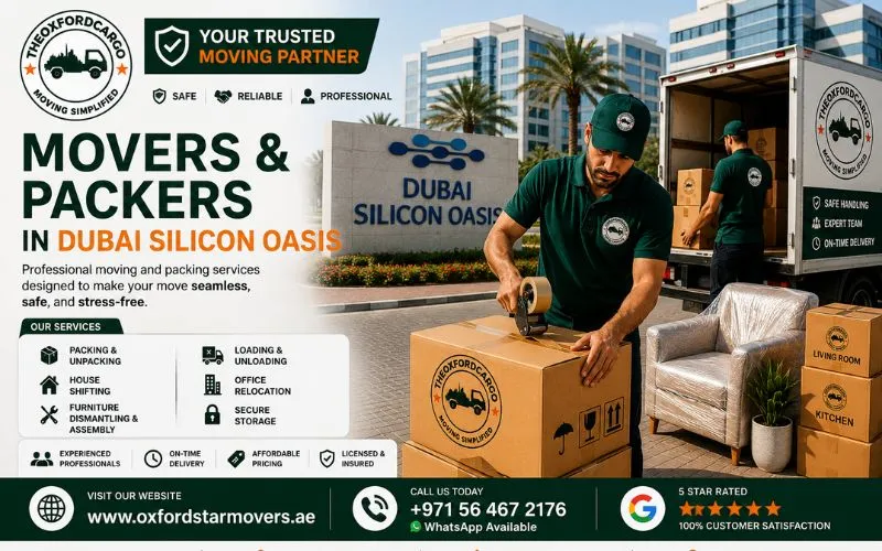 Movers and Packers in Dubai Silicon Oasis